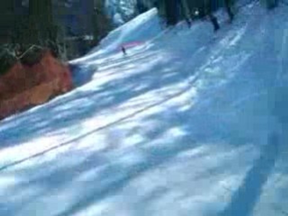 Petite descente a ski
