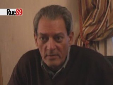 Paul Auster sur Rue89 : l'interview intégrale