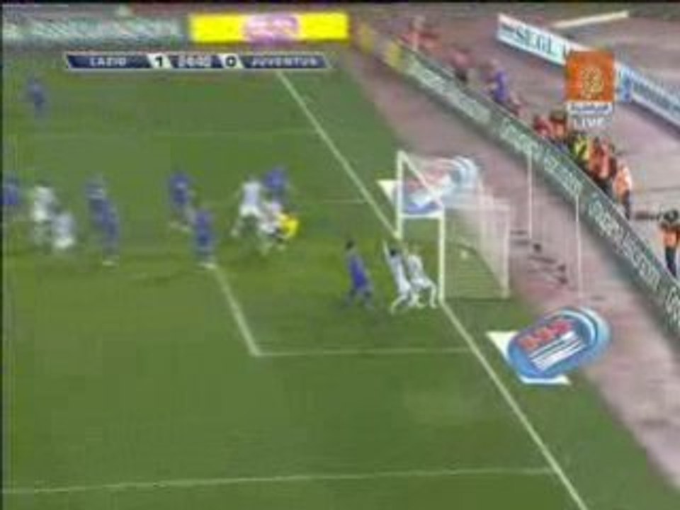 LAZIO ROME - JUVENTUS TURIN 1-0 BUT DE LEDESMA