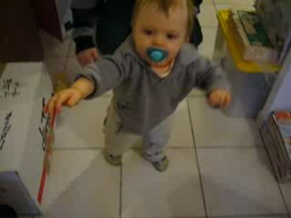 18 janvier 2008: 14 mois, je marche!