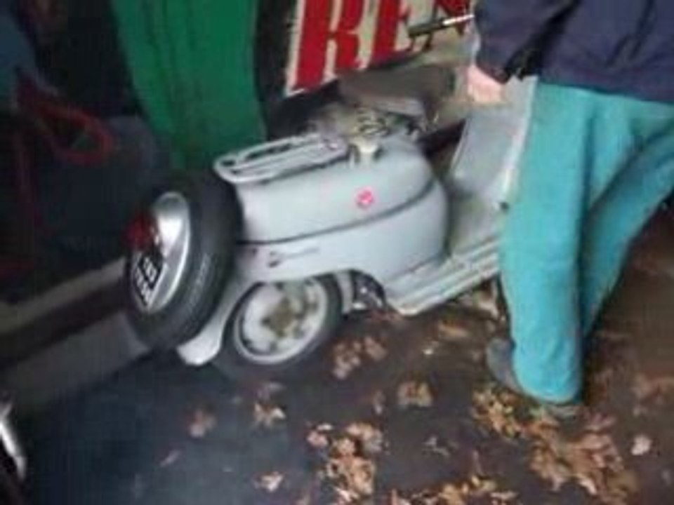 Scooter Moby de Motobecane, 125cc de 1957