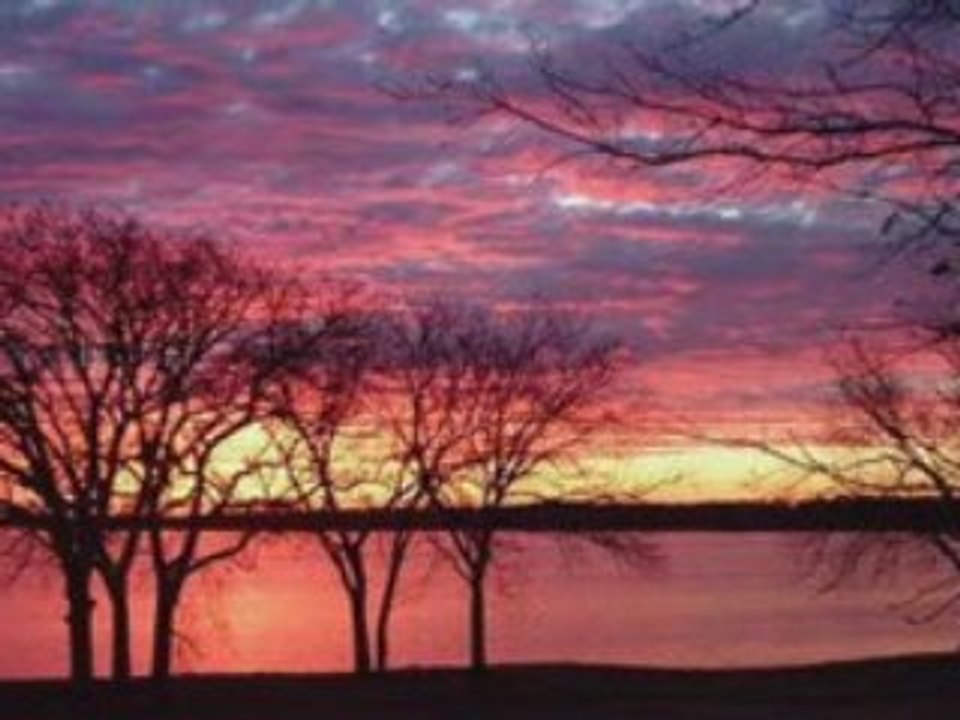 At the break of day
