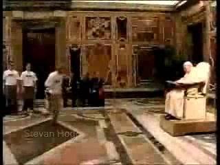 Pope Watches Breakdancers
