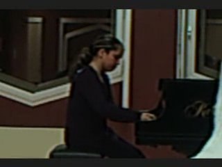 Audition de piano Sarah