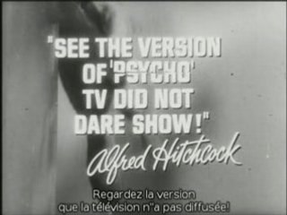 PSYCHOSE TRAILER 1960 HITCHCOCK PSYCHO CLIP PSYCHOSE VOST FR