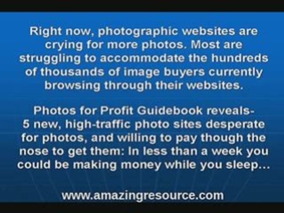 How To Make Money Taking Pictures in Your Home Town