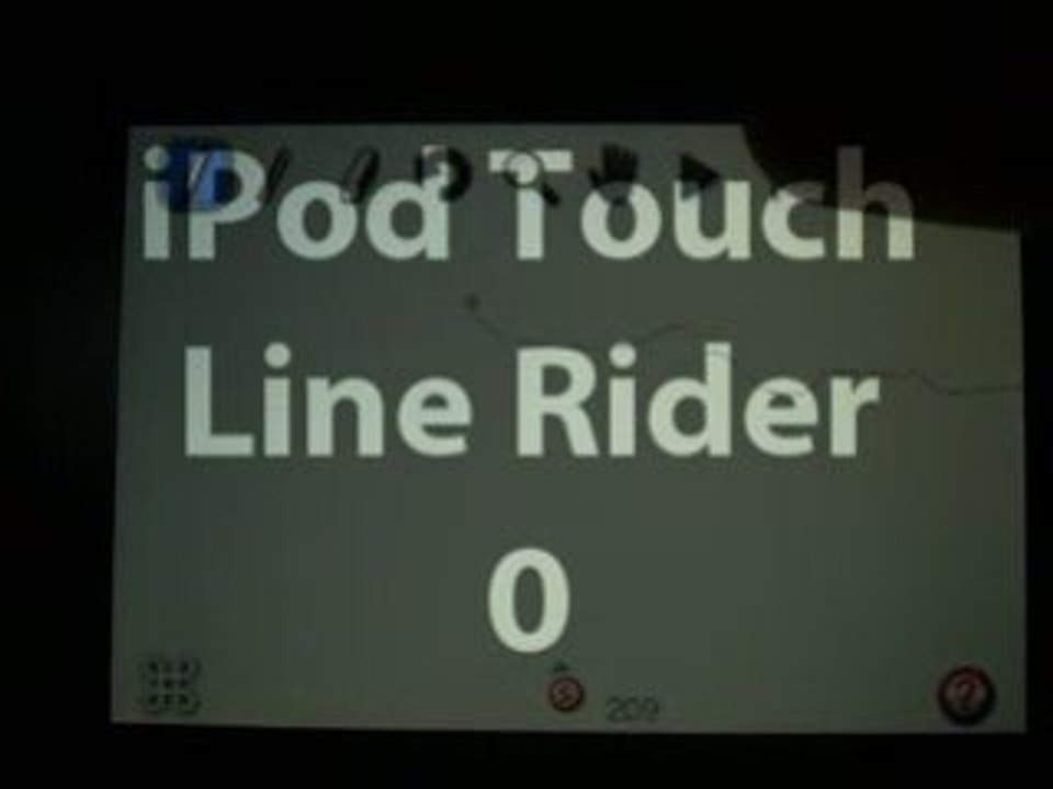 Line Rider iPod Touch 0