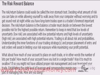 Video: Forex risk reward