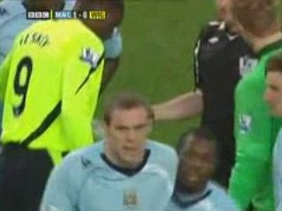 Man City　1-0　Wigan