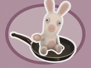 Les lapins crétins et les oeufs