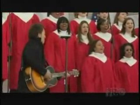 Bruce Springsteen au concert d'investiture d'Obama