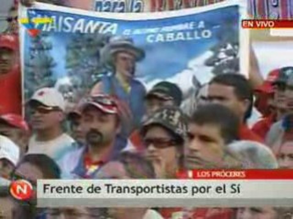 Juramentados 9.800 Comités de Transportistas de Venezuela