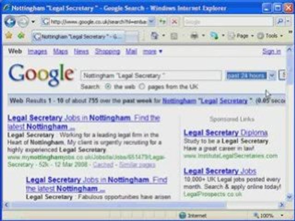 Recession proof job hunting: A clever way to use Google