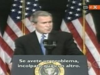 David Letterman-Le migliori gaffe di Bush