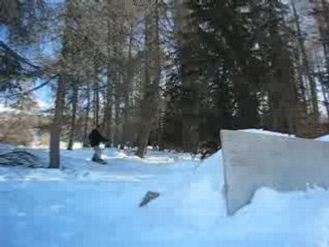 Kleine Ju en snow - Les Arcs 2009