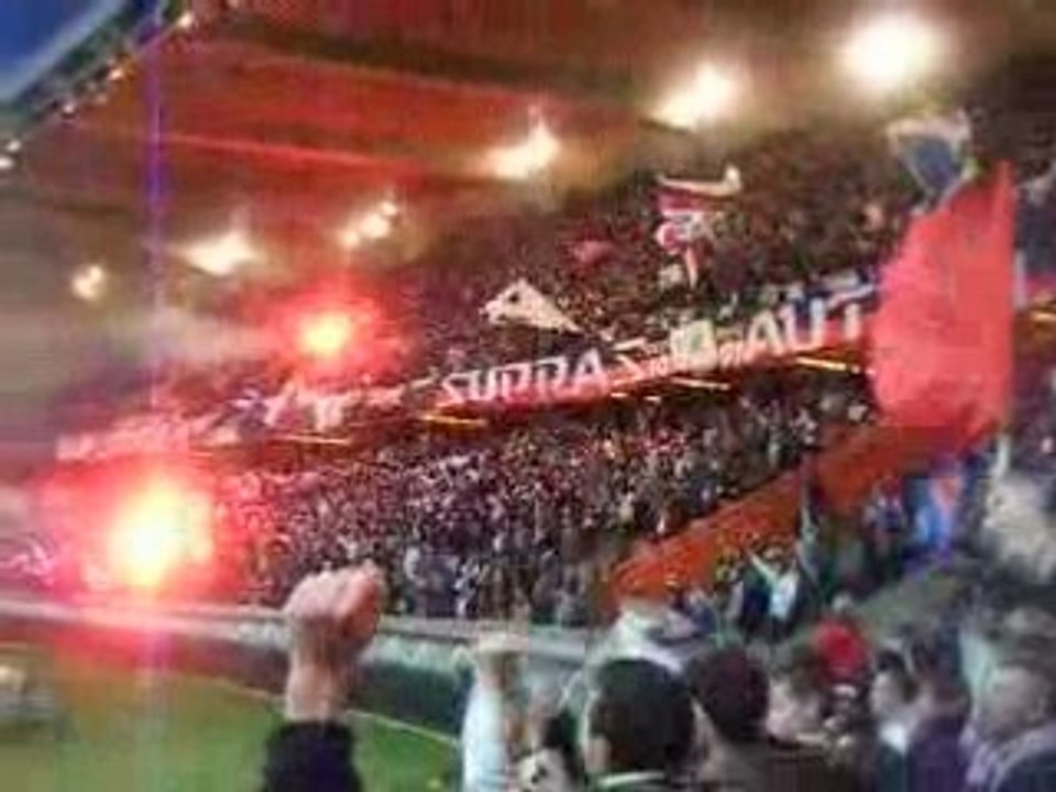 psg-sochaux (joie après le but d'hoarau)