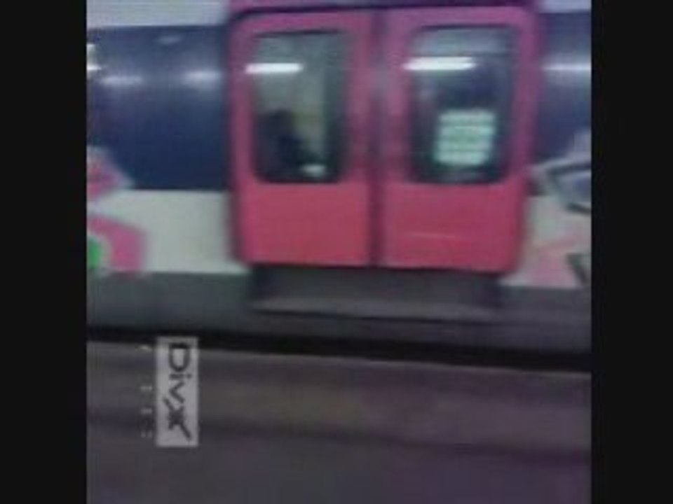 Rer b tagué 12-01-2009