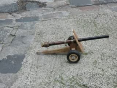 1/4 tir au canon de 75