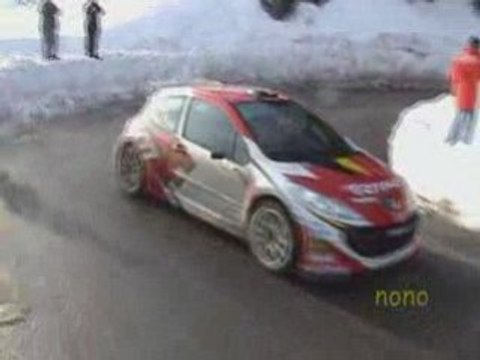 207 S2000 Essais Monté-carlo 2009