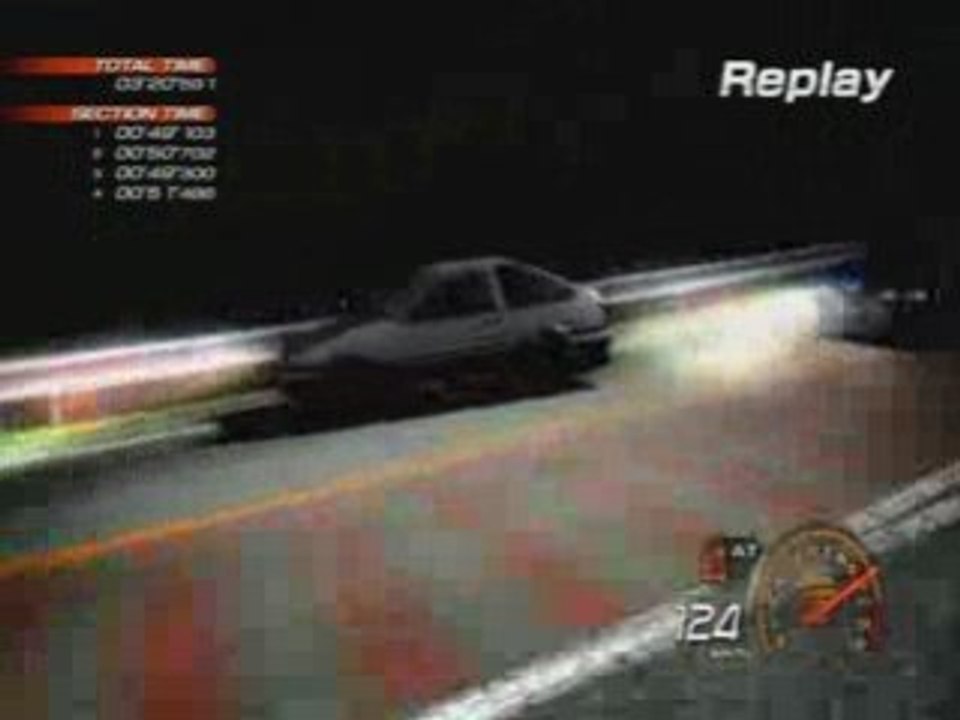 Initial D Extreme Stage AE86 Vs IMPREZA
