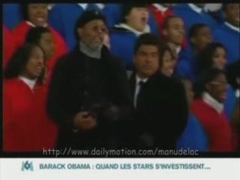Reportage sur le concert au Lincoln Memorial Shakira obama