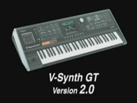 Roland V-Synth GT Version 2.0 namm 2009