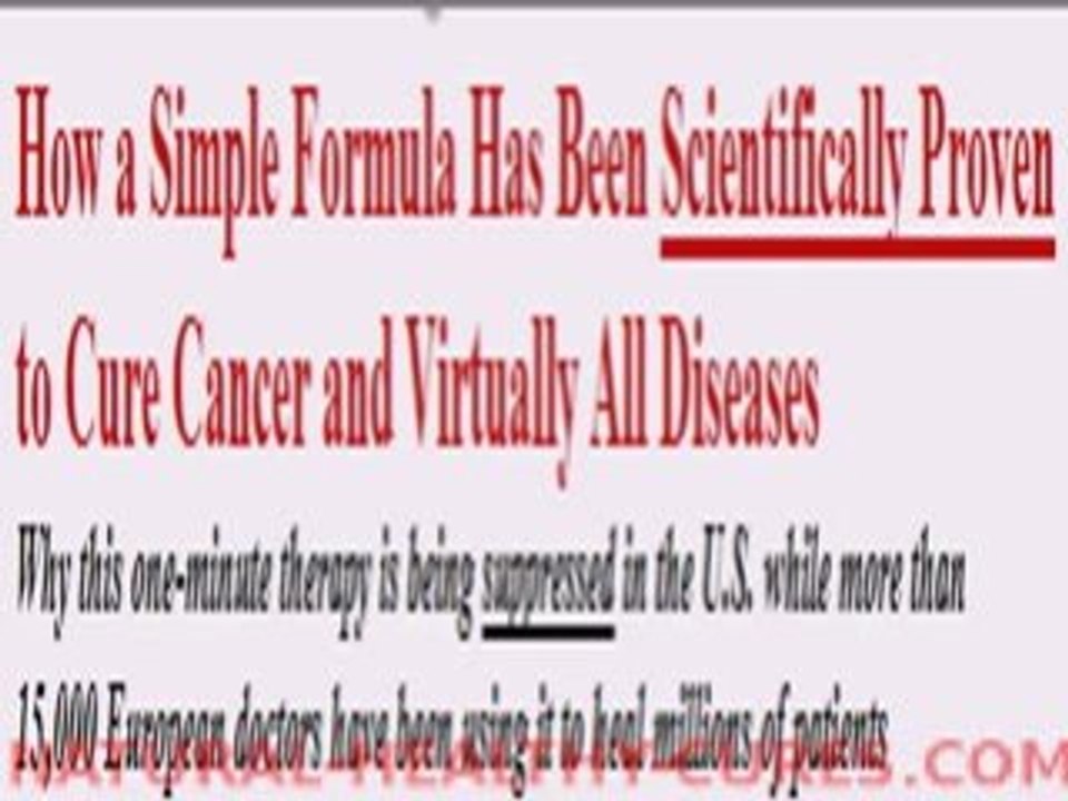 Video: Natural-Healthy-Cures