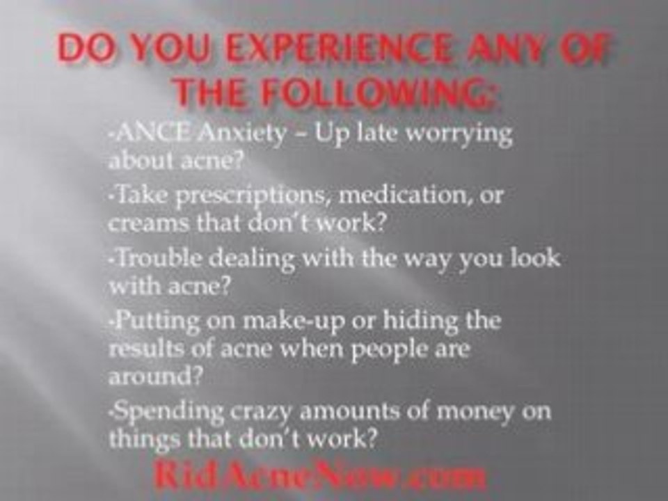 Natural Way To Get Rid of Acne