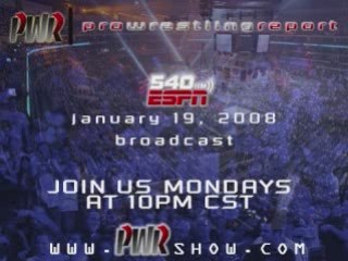 Pro Wrestling Report on ESPN Radio - January 198, 2009