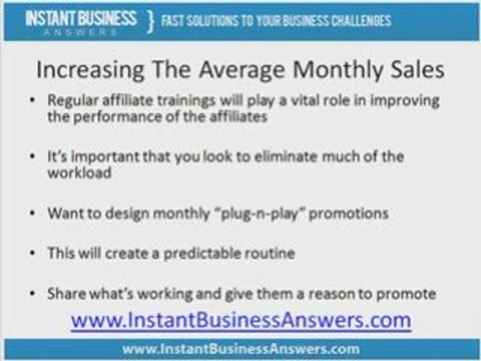 Your Small Business Support To Find A Affiliate Manager