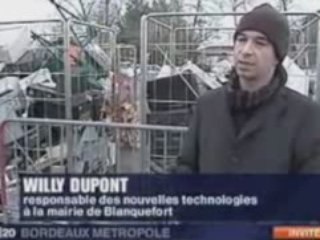 Blanquefort reportage Recylcage des déchets DEEE