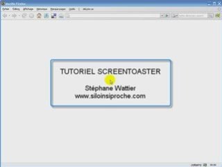 Tutoriel ScreenToaster