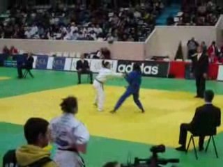 Judo 1ere div 2009 Richard Issoumaila -52kg début du combat