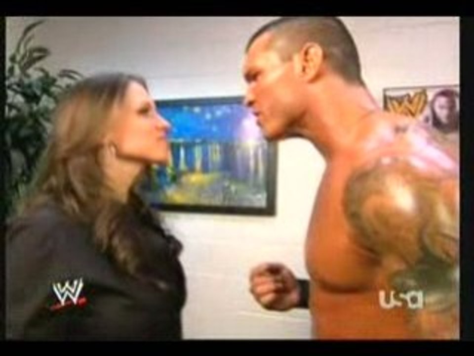 WWE RAW 19/01 Randy Orton Backstage