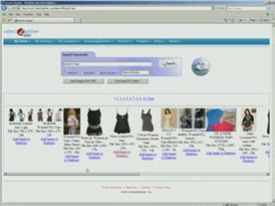 Add items to the catalog