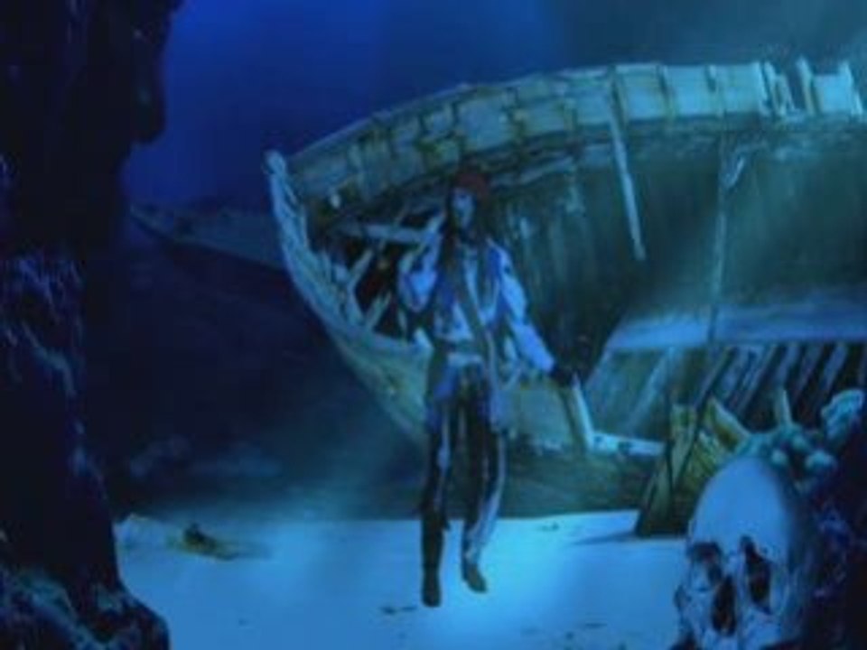 Sous l'ocean glou glou pirate