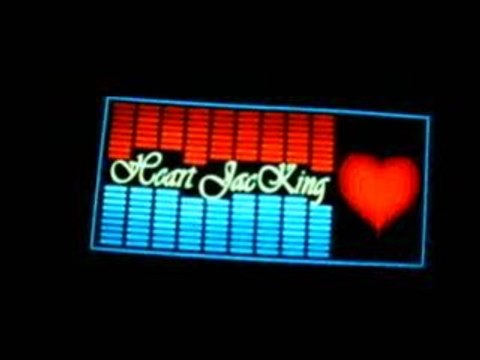 T SHIRT EQUALIZER, TEE SHIRT LUMINEUX HEART JACKING