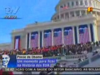 Blog do Noblat - Entrada de Obama no dia da posse