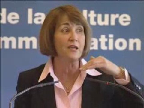 Voeux de Christine Albanel à la presse