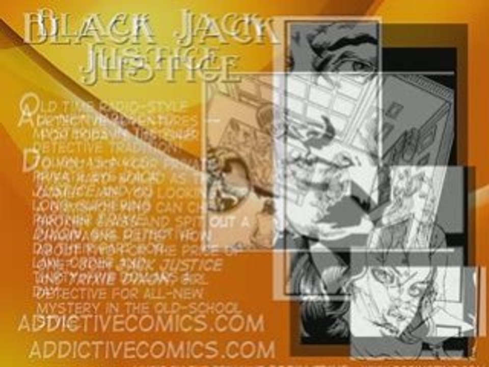 Black Jack Justice is Now in a Comics Detective Series