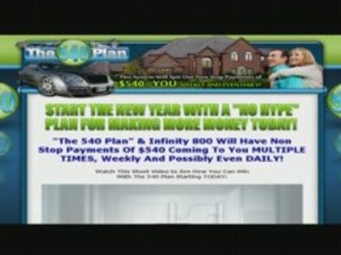 Infinity 800 - The 540 Plan by Mike Keller (Inifinity 800)