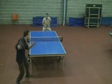 neuville sports tennis de table match d'entrainement
