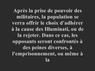 LE PLAN DES ILLUMINATI