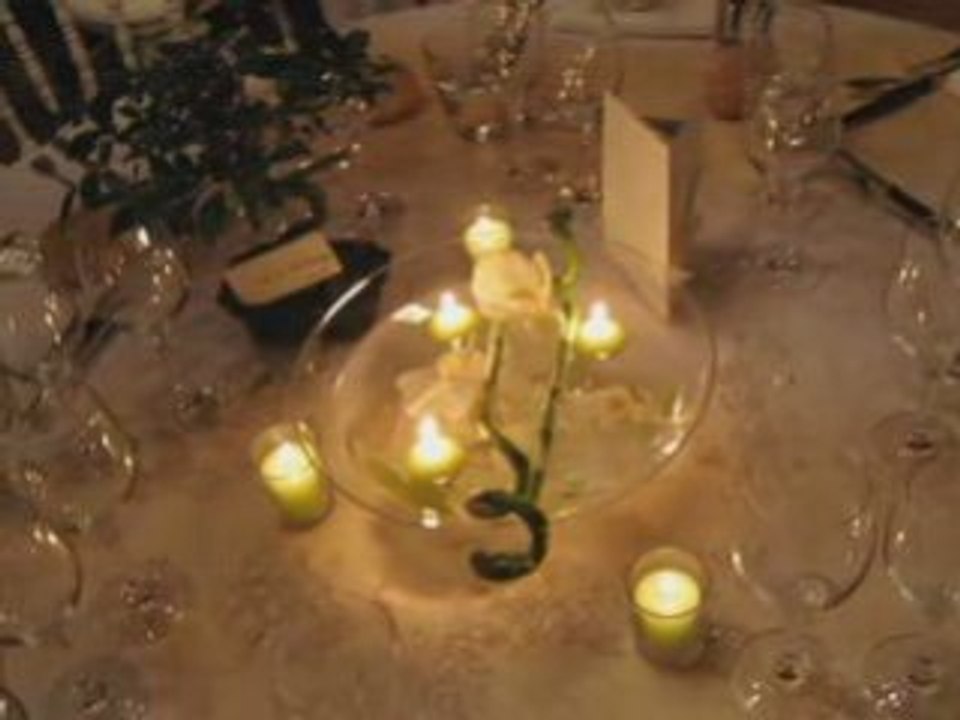 Decoration de tables et salles - Mariages, séminaires,...