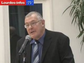Voeux du Maire de Lourdes Jean Claude Lebrun
