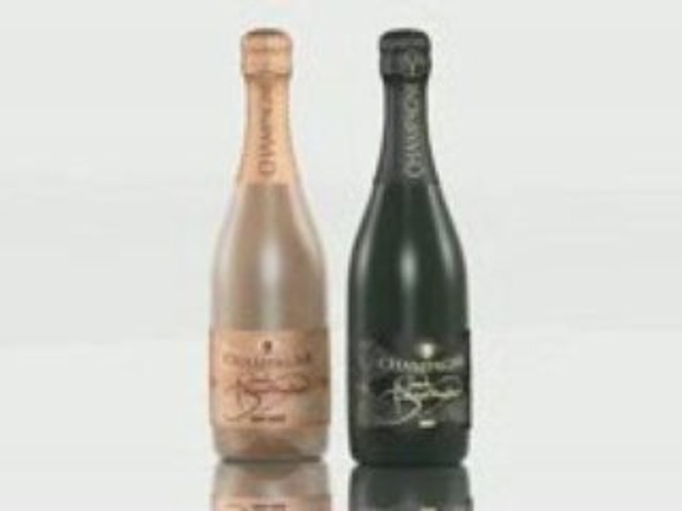 Champagne Bosteaux -  création habillage bouteille