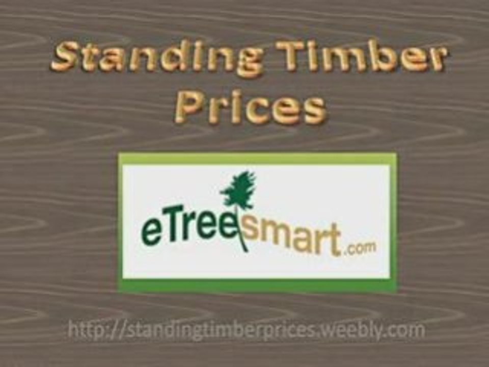 standing timber prices