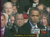 INVESTITURE OBAMA – 18 h, Barack Obama prête serment (VOSTF)