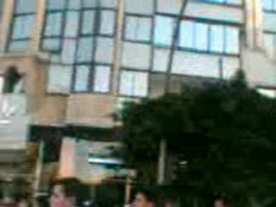 winners en marche après la fin du matche contre halabe