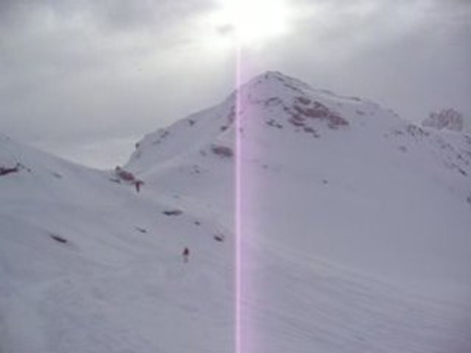 Hors piste La Plagne